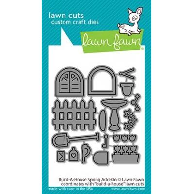 Lawn Fawn Lawn Cuts - Build-A-House Spring Add-On